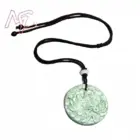 Natural Real Jade Peacock Pendant Necklace Luxury Chinese Carved Jewelry Fashion Gemstones Amulet Gift Talismans Vintage 6