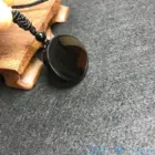 Natural Genuine Obsidian Life Tree Necklace Pendant Healing Crystal Guardian Jade Pendant Male and Female Jade Necklace Jewelry 4