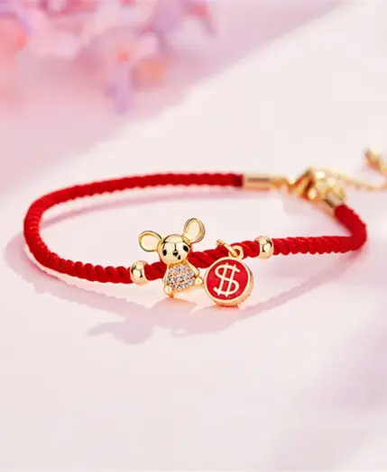 Red Rope Bracelet Zodiac Rats Bracelets For Women Birthday Lucky Wish Jewelry Bangle Girl New Year Christmas Ornaments Xmas Gift 1 Red Rope Bracelet Zodiac Rats Bracelets For Women Birthday Lucky Wish Jewelry Bangle Girl New Year Christmas Ornaments Xmas Gift 1