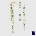 2025 European and American New High Quality Bracelet Simple and Cute Dopamine Bracelet S925 Birthday Gift Emerald 5