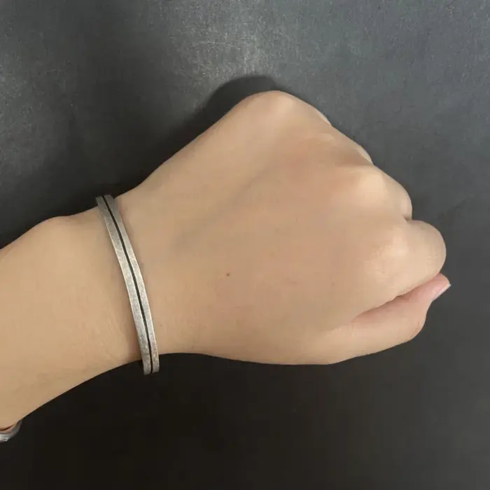 Viking Armband 925 Sterling Silver Men's Women's Vintage Handmade Bracelet Simple Classic Fine Jewelry Open Cuff Bangle 5
