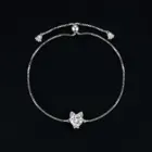 JewelryPalace New Arrival Love Cat 1.7ct Round Gemstone 925 Sterling Silver Adjustable Link Bracelet for Woman Fine Jewelry Gift 4