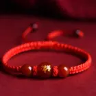 Chinese Style Dragon Bracelet 2025 Snake Dragon Year Lucky Red Rope Bracelet Xmas Near Year Gift 5