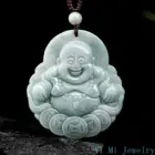 Natural Myanmar A-grade Jade Pendant Money Buddha Nuo Kinds Jade Pendant Fashion High grade Men's and Women's Jewelry Pendant 3