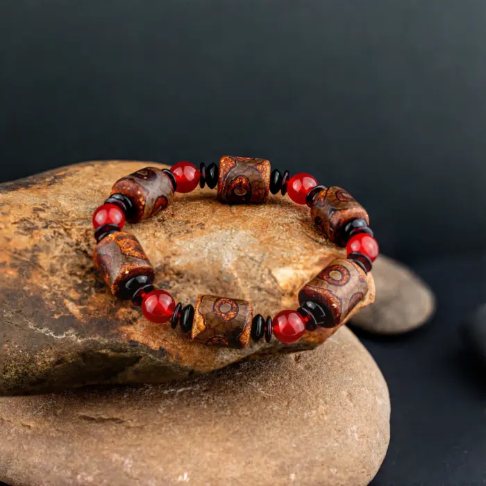 14mm Natural Gemstone Agate Beaded Bracelet for Man Women Gandcrafted Healing Stone Bracelet Protection Bracelet Jewelry Gift 3 14mm Natural Gemstone Agate Beaded Bracelet for Man Women Gandcrafted Healing Stone Bracelet Protection Bracelet Jewelry Gift 3