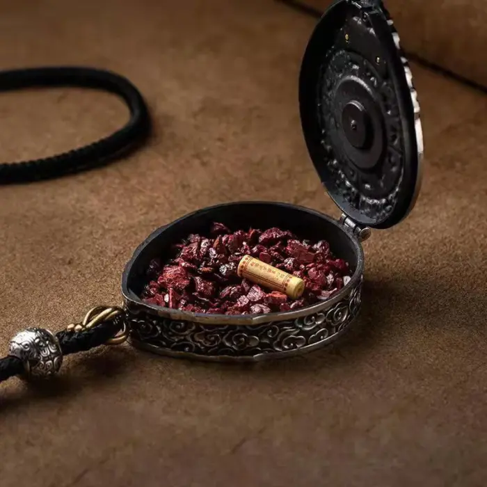 Tibetan Buddhism Lotus Pendant Necklace for Mewn Women Vintage 12 Zodiac Amulet Necklace Chinese Feng Shui Gossip Jewelry Gift 5 Tibetan Buddhism Lotus Pendant Necklace for Mewn Women Vintage 12 Zodiac Amulet Necklace Chinese Feng Shui Gossip Jewelry Gift 5