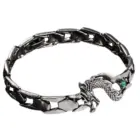 Stylish Dragon Bracelet Fade Resistant Jewelry Chinese Aesthetic Bracelets for Women Men New Year Gift Chinese Bracelet 6