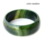 New Natural Agate Flat Bar Bracelet, Classic Retro Versatile Jewelry 4
