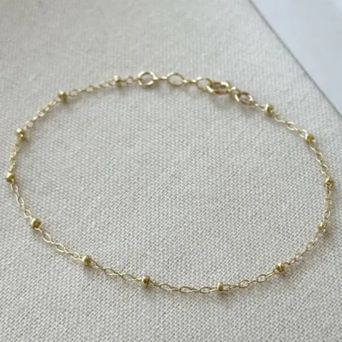 Bracelets Gold Bracelets Woman Handmade Bangles Layering Bracelets Water-proof Hypoallergenic Rust-proof Jewelry for Women 2