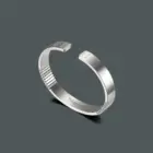 KULUZE Original Titanium wristband 100% Pure titanium Golf Athletic Bracelet Men Women C-Shaped cuff Bangle Bracelet fashionGift 5