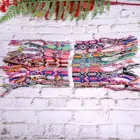 20 Pieces Random Color Friendship Bracelet for Women Fashion Handmade Macrame Braided Pulseras Femme Dropshipping 5