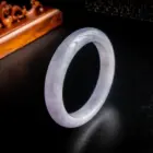 Ice jade violet spring color jade bracelet women 3
