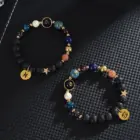 Zodiac Bracelets for Women 12 Constellations Crystal Stone Bracelet for Birthday Zodiac Gifts Constellation Charm Bracelet 3