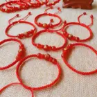 Good Luck 12 Constellation Zodiac Sign Braided Animal Couples Bracelet for Men Women Red Rope Bracelet New Year Jewelry Gift 6