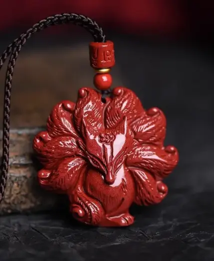 Classic Chinese Style Natural Red Organic Cinnabar Fox Pendant Necklace Lucky Amulet Jewelry Accessories Free Shipping Everythin 1 Classic Chinese Style Natural Red Organic Cinnabar Fox Pendant Necklace Lucky Amulet Jewelry Accessories Free Shipping Everythin 1