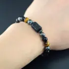 12 Zodiac Sign Bracelet Homme Constellation Bracelet for Men Aries Virgo Leo Libra Charm Bangle Women Friendship Jewelry on Hand 3