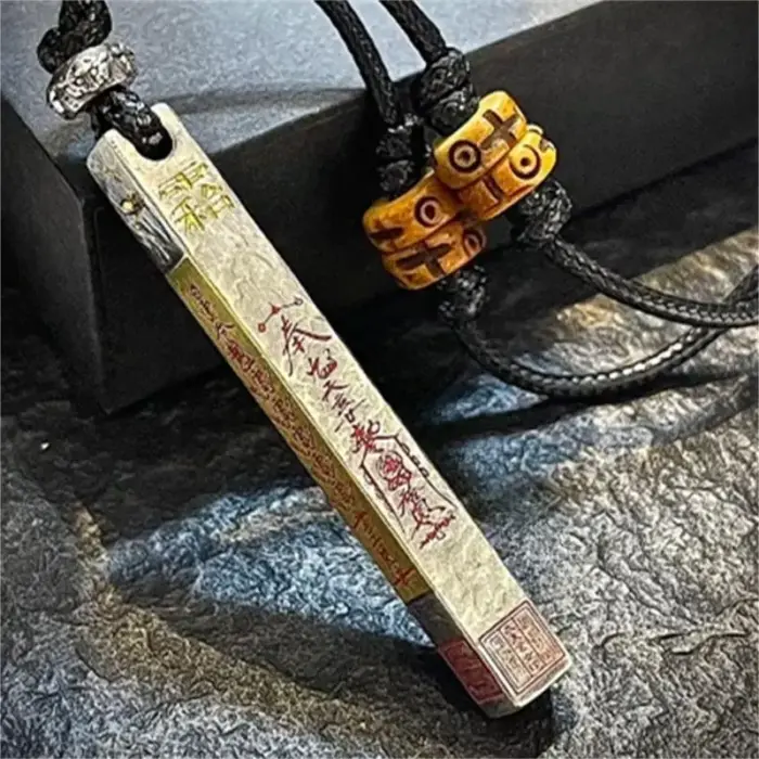 Taoist 5 Thunder Beidou Pendant Retro All-match Chinese Style Traditional Culture High Sense Exquisite Good Lucky Amulet Jewelry 3