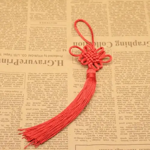 Manual Chinese Knot Lucky Charms Ancient I CHING Five Emperors Money Mascot Prosperity Protection Good Fortune Home Decorations 3