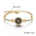 Classic 12 Constellation Bracelet Fashion Adjustable Bling Bling Rhinestone Astrology Zodiac Sign Bracelet For Women Girls Gifts 6