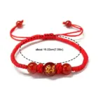 Chinese Style Dragon Bracelet 2025 Snake Dragon Year Lucky Red Rope Bracelet Xmas Near Year Gift 6
