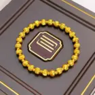 Ancient French Gold Five-way God of Wealth 5 Qian Di Half Bracelet Bracelet Retro New Chinese Style All-match Light Luxury Woven 1