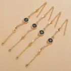 Classic 12 Constellation Bracelet Fashion Adjustable Bling Bling Rhinestone Astrology Zodiac Sign Bracelet For Women Girls Gifts 2