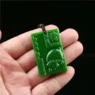 Chinese Natural White Jade Hand-carved Zodiac Tiger Pendant Ten Fine Jewelry Men and Women Zodiac Necklace Popular Gifts 6
