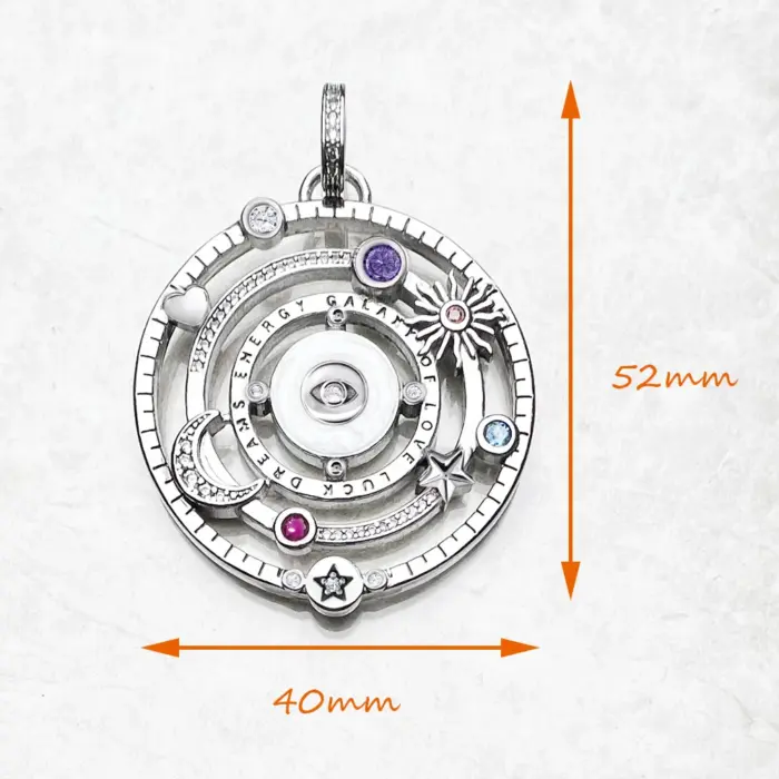 Pendant Cosmic Design Talismans Amulet Brand New Fine Jewelry 925 Sterling Silver Accessories Vintage Lucky Gift For Woman Men 2 Pendant Cosmic Design Talismans Amulet Brand New Fine Jewelry 925 Sterling Silver Accessories Vintage Lucky Gift For Woman Men 2