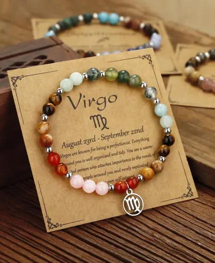 12 Zodiac Beaded Bracelet Aries Taurus Gemini Cancer Leo Virgo Libra Scorpio Aquarius Pisces Gifts Women Jewelry Gift 1 12 Zodiac Beaded Bracelet Aries Taurus Gemini Cancer Leo Virgo Libra Scorpio Aquarius Pisces Gifts Women Jewelry Gift 1