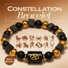 12 Zodiac Bracelets Natural Stone Cancer Virgo Leo Libra Bracelet Couples Friendship Gifts Bracelets jewelry pulsera hombre 3
