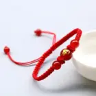 Good Luck 12 Constellation Zodiac Sign Braided Animal Couples Bracelet for Men Women Red Rope Bracelet New Year Jewelry Gift 3