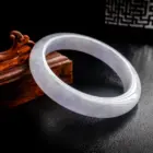 Ice jade violet spring color jade bracelet women 5