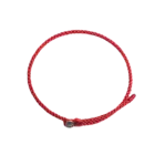 Red String Zodiac Year S925 Sterling Silver Auspicious Peace Buckle Wine Red Bracelet Lucky Hand Rope Original New Year Gift 5