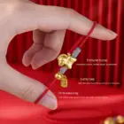 2026 Year of The Horse Hand Woven Red Thread Bracelet A Meticulously Crafted Zodiac Accessory for Good Fortune and Stylish Wear 4