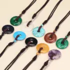 Men's Necklace Natural Gemstone Necklace Pendant China Knot Adjustable Best Gift Jewelry Chinese Culture Factory Direct Sale 5