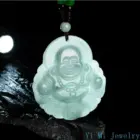 Natural Myanmar A-grade Jade Pendant Money Buddha Nuo Kinds Jade Pendant Fashion High grade Men's and Women's Jewelry Pendant 4