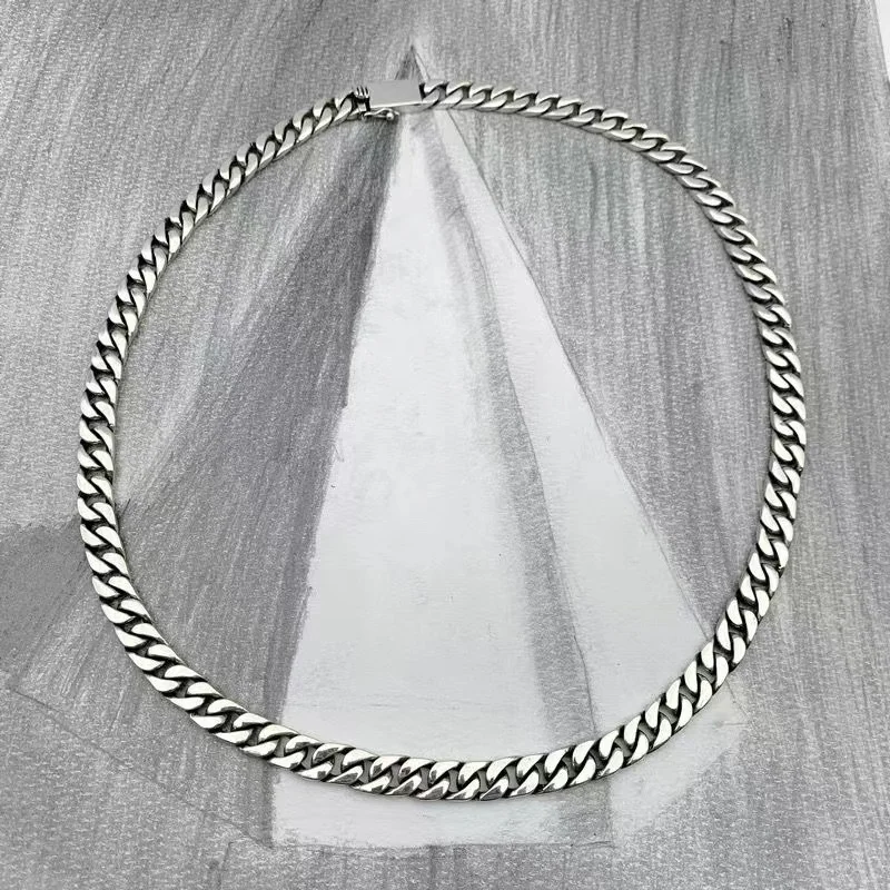 Real Solid S925 Sterling Silver Bracelet For Men Women Punk Couple Jewelry Authentic S925 Silver Bracelet Certified Jewelry