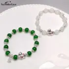 Chinese Style Zodiac Horse Bracelet For Women Men Life Year Amulet Lucky Beads Blessing Bracelet Friendship Couple Jewelry Gift 4