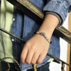 Handwoven 999 Sterling Silver Charm Lucky Red String Bracelet Dragon Men and Women's Jewelry 6