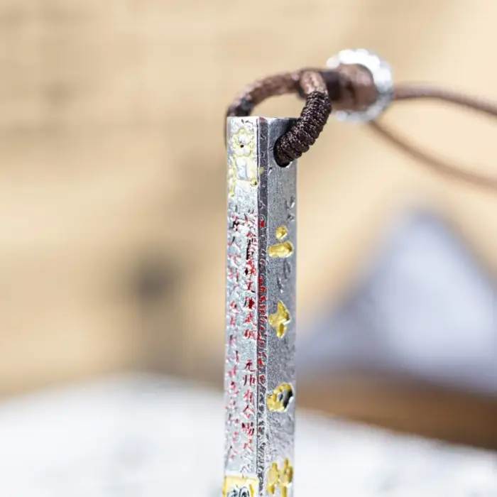 Taoism Department Nine Days Ying Yuan Taoist Thunder Tianpeng Puhua Tian Pendant Retro Lucky Chinese Style Neck Chain Pendants 5