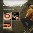 14mm Natural Gemstone Agate Beaded Bracelet for Man Women Gandcrafted Healing Stone Bracelet Protection Bracelet Jewelry Gift 6