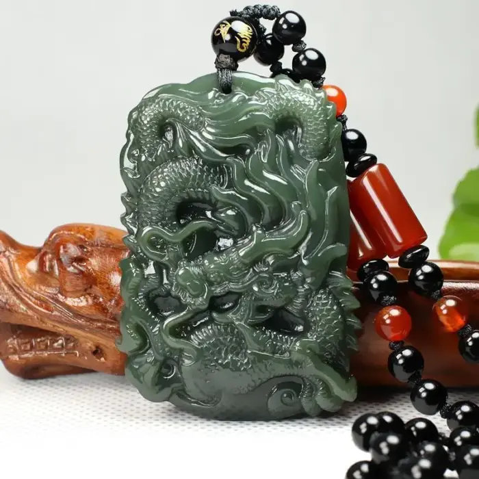 hotan wealth body protection field real jade pendant zodiac wealth dragon carving chinese dragon pendant male real wealth 1 hotan wealth body protection field real jade pendant zodiac wealth dragon carving chinese dragon pendant male real wealth 1
