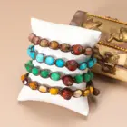 Natural Stone Handwoven Adjustable Bracelet Auspicious Lucky Fashion Jewelry Bracelet For Women Men Friendship Jewelry Gifts 5