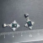 MANY STYLES Authentic Natural BLACK Opal Pendant Fine Jewelry Stones Wholesale Gift Lucky Jewelry 3