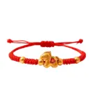 Lucky Red Rope Zodiac Horse Pendant Bracelet for Women Men 2026 Handmade Braided Adjustable Bracelet Couple Jewelry Gifts 5
