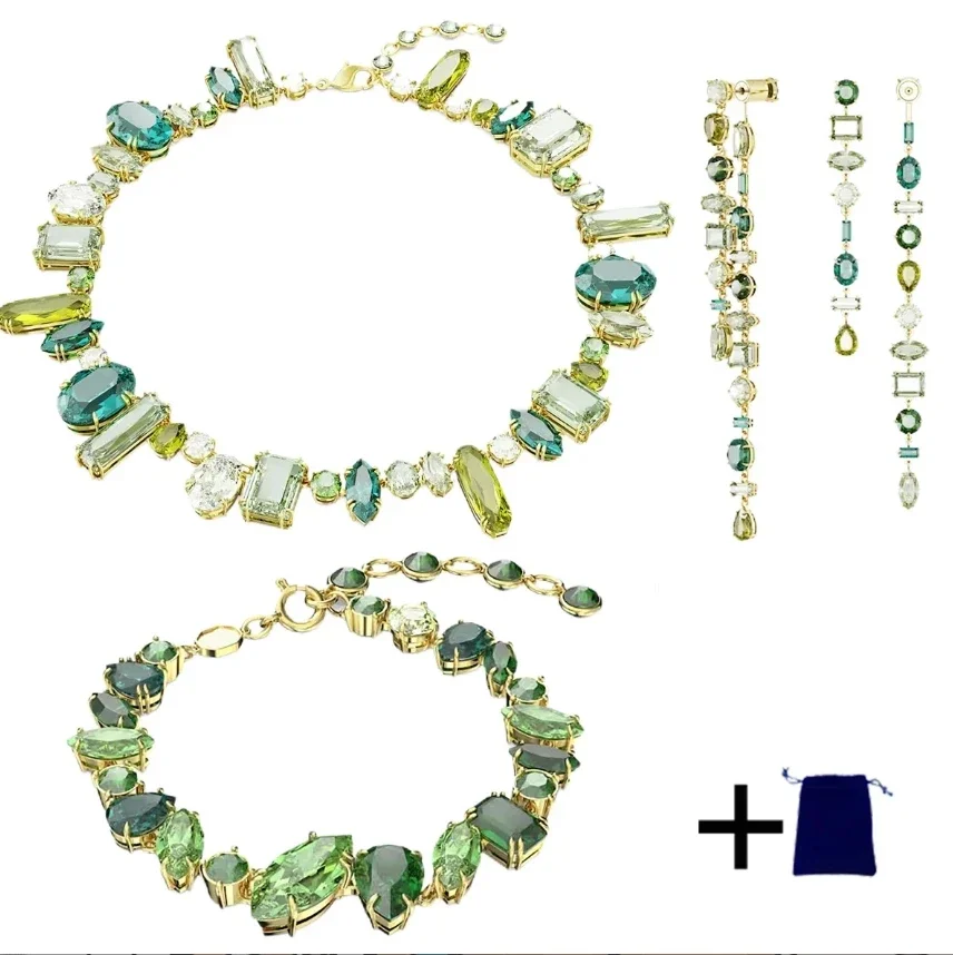 and American New Bracelet Simple and Cute Dopamine Bracelet S925 Birthday Gift Emerald