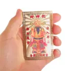 For Business Fortuna Treasure Lucky Home Decoration Taoist Card Peace Amulet Chinese Feng Shui God Of Wealth Buddha Amulets Card 2