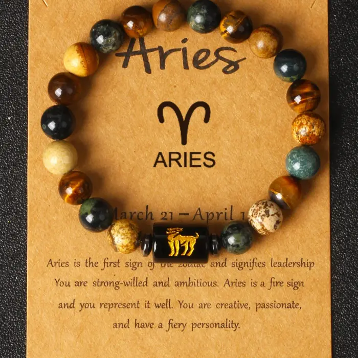 12 Zodiac Signs Constellation Charm Bracelet Men Women Fashion Tiger Eye Stone Beaded Bracelets Virgo Leo Libra Couple Jewelry 2 12 Zodiac Signs Constellation Charm Bracelet Men Women Fashion Tiger Eye Stone Beaded Bracelets Virgo Leo Libra Couple Jewelry 2