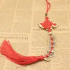 Manual Chinese Knot Lucky Charms Ancient I CHING Five Emperors Money Mascot Prosperity Protection Good Fortune Home Decorations 6