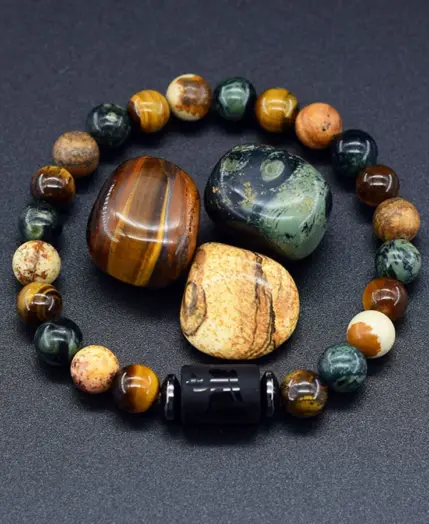 12 Zodiac Sign Bracelet Homme Constellation Bracelet for Men Aries Virgo Leo Libra Charm Bangle Women Friendship Jewelry on Hand 5